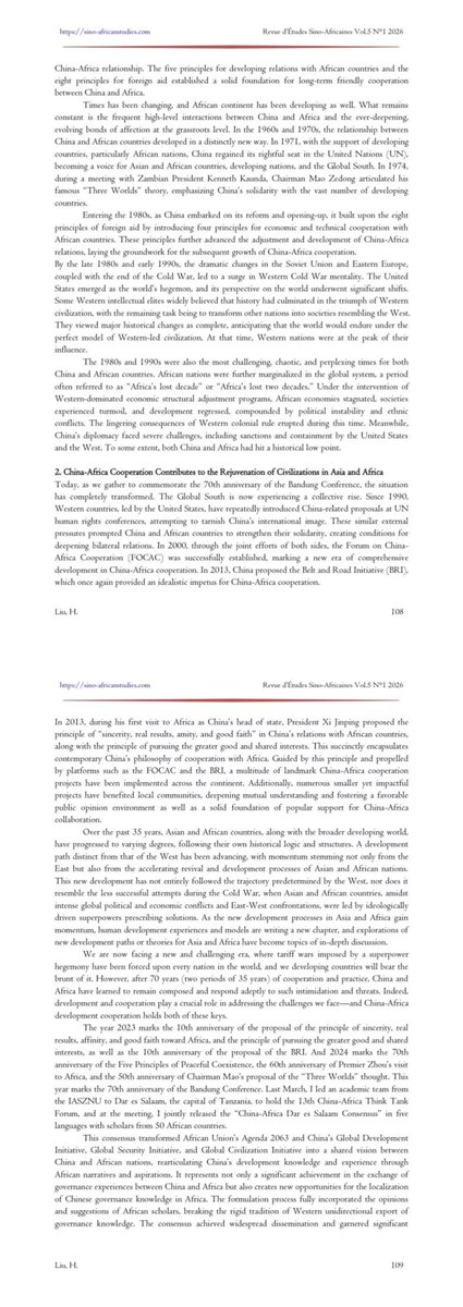 Institute of African Studies, ZJNU tweet media