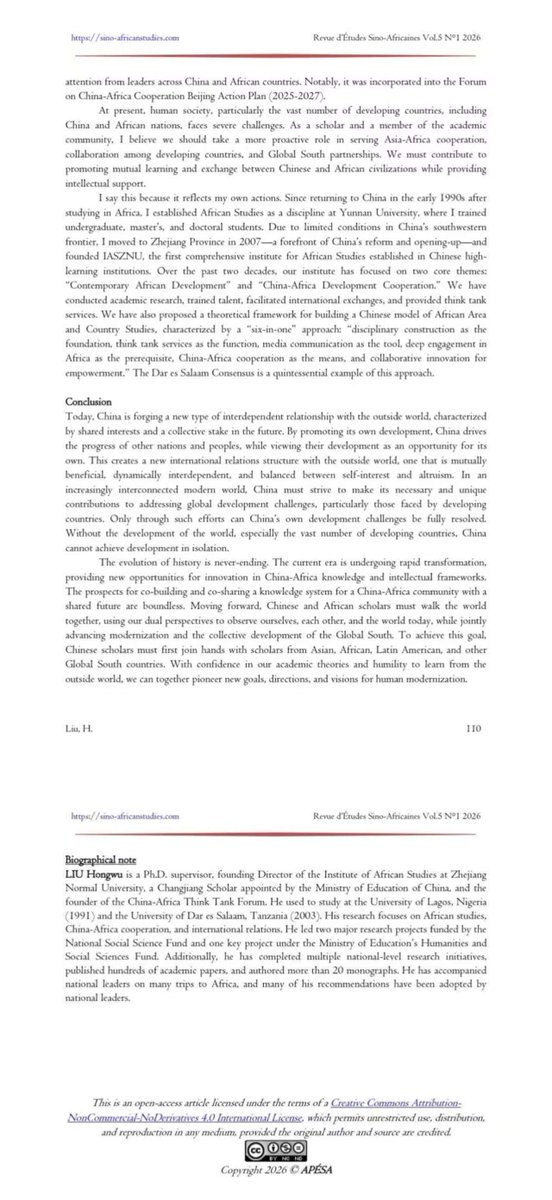 Institute of African Studies, ZJNU tweet media