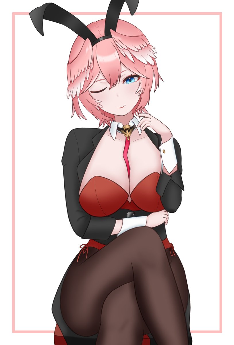 Miri0083's tweet photo. 【バニークラブ】  
ルイ
#AtoZ練習法 #Luillust https://t.co/NjfaOoJDPn