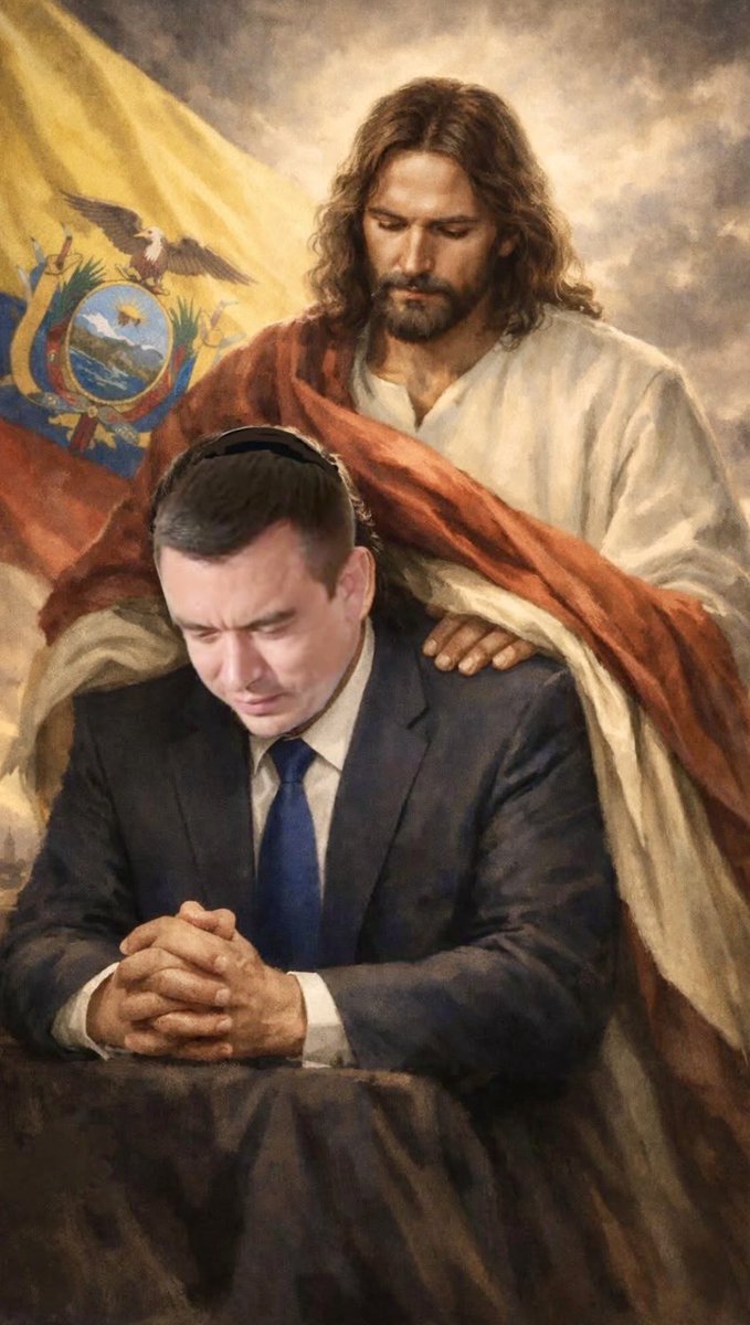 Jesús está contigo Presidente  y tus ciudadanos también. LOS BUENOS SOMOS MÁS! Señor protégelo y protégenos . Salva al Ecuador