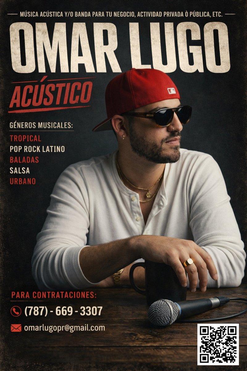 O.L 🌶️
Para contrataciones:
 ☎️ (787) - 669 - 3307