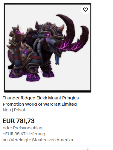 Ein Auszug aus den <a href="/eBay/">eBay</a> Verkäufen. 
Meist aus den USA oder UK. Und Die Deutschen Sammler die es für sich haben wollten gehen weitestgehend leer aus. Thanks for Nothing <a href="/Pringles/">Pringles</a>