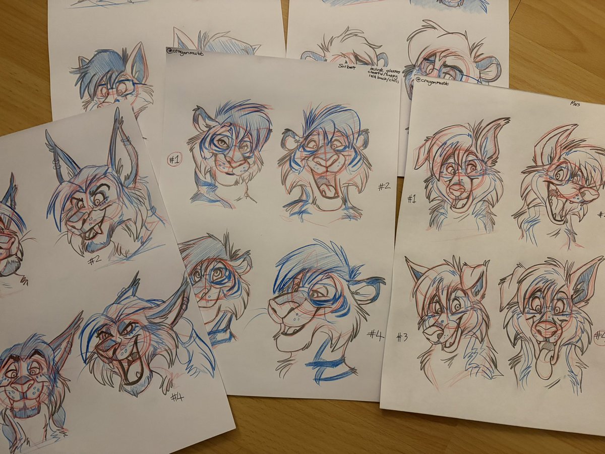 KelFoxie's tweet photo. Sketches done today! 

Time to sleep 💤 https://t.co/TV1nq5bSKX