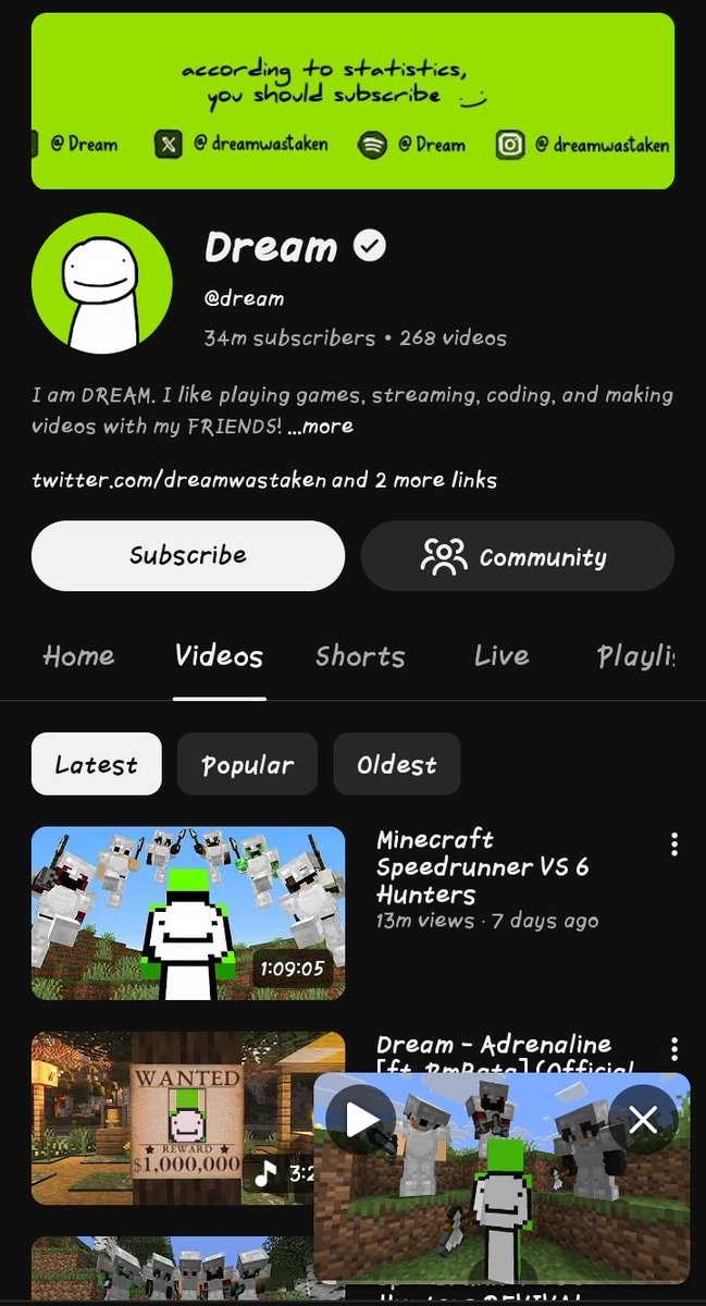 محدا قلي انو دريم رجع ينزل حلقات مانهنت
يا ولد رجعت ل 2022