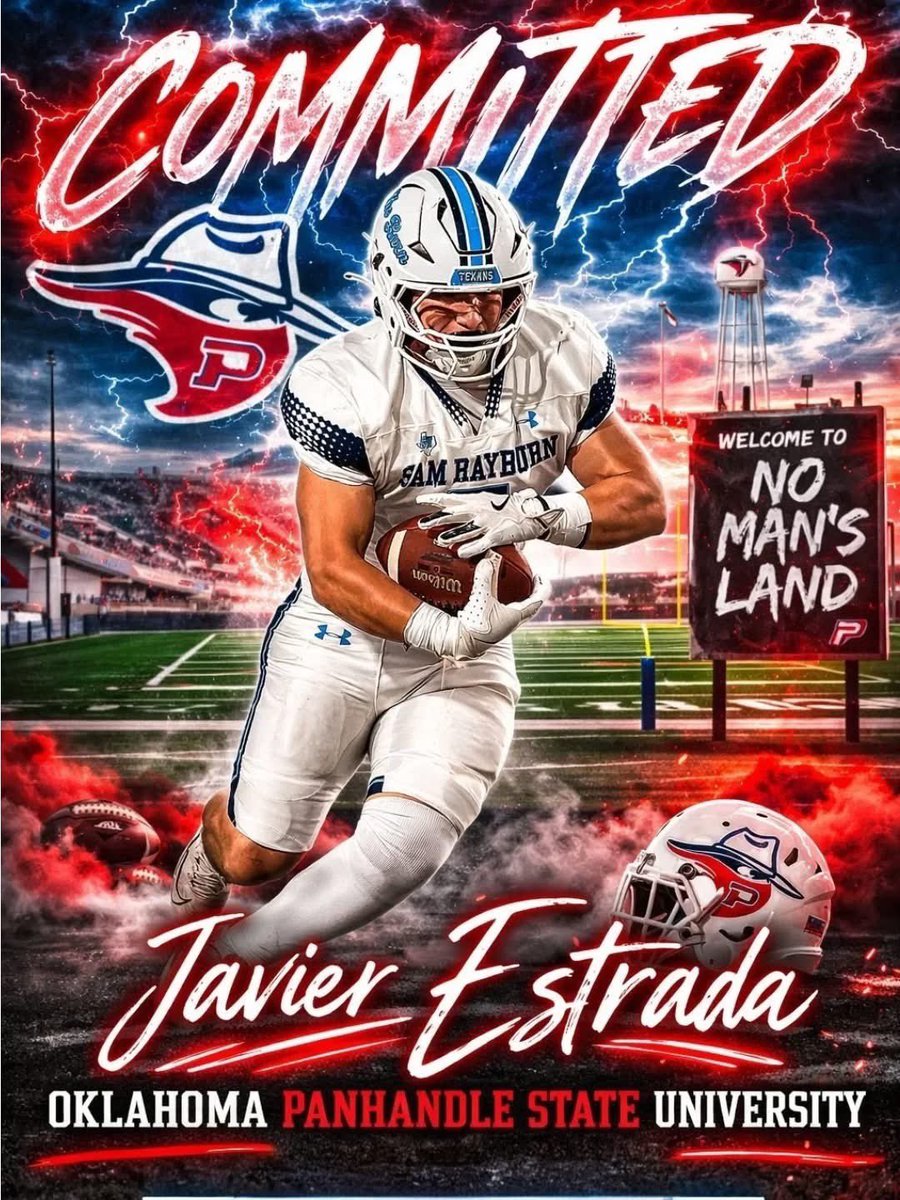gonz5307's tweet photo. Make it 3 from the class of 2026 that will be going to the next level! This young man was a great leader for us this year. College football is a reality for our guy! Proud of you for bringing that Fullback position back to life at The Burn! 2026 has been a historic year for us! https://t.co/6P5Bnhxvbx