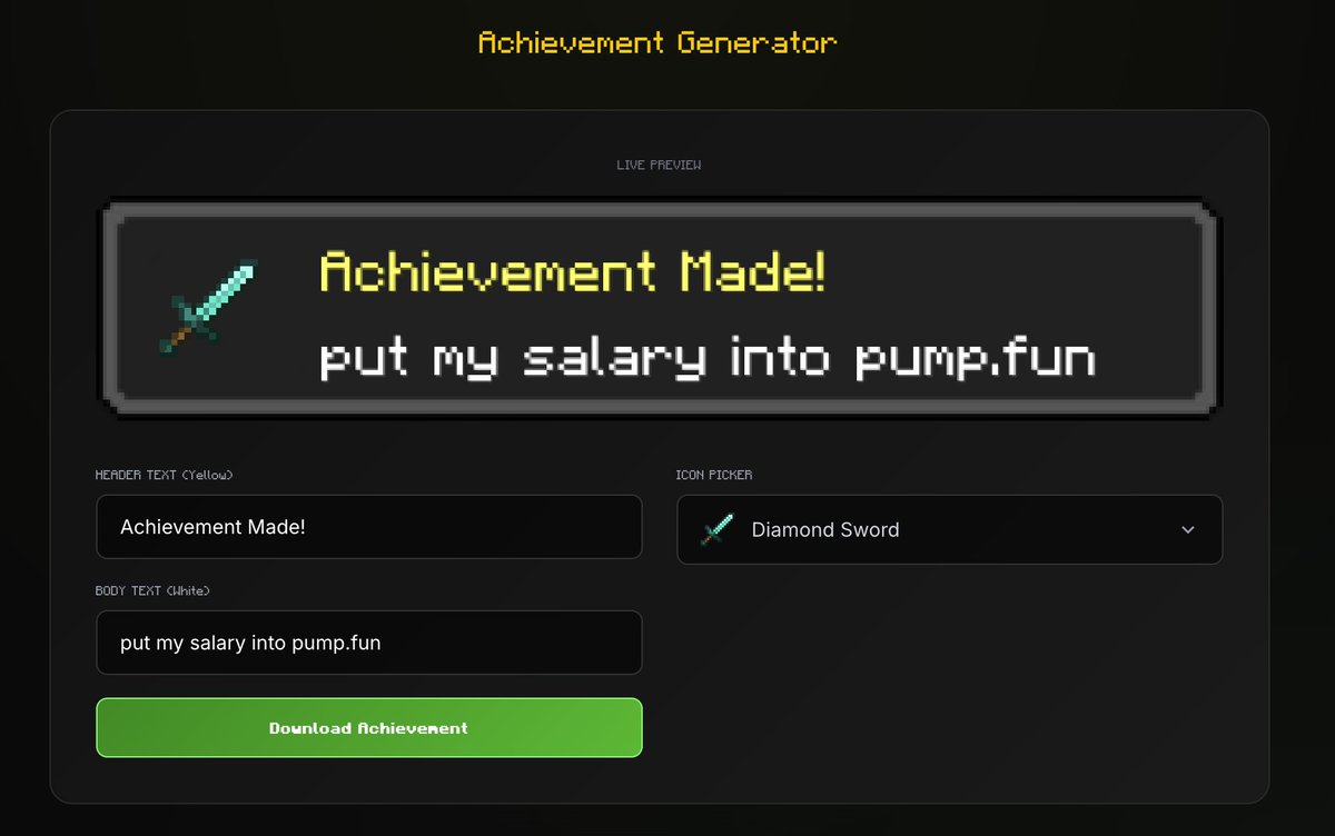 You can literally create your own $achievement memes and even videos, join the community