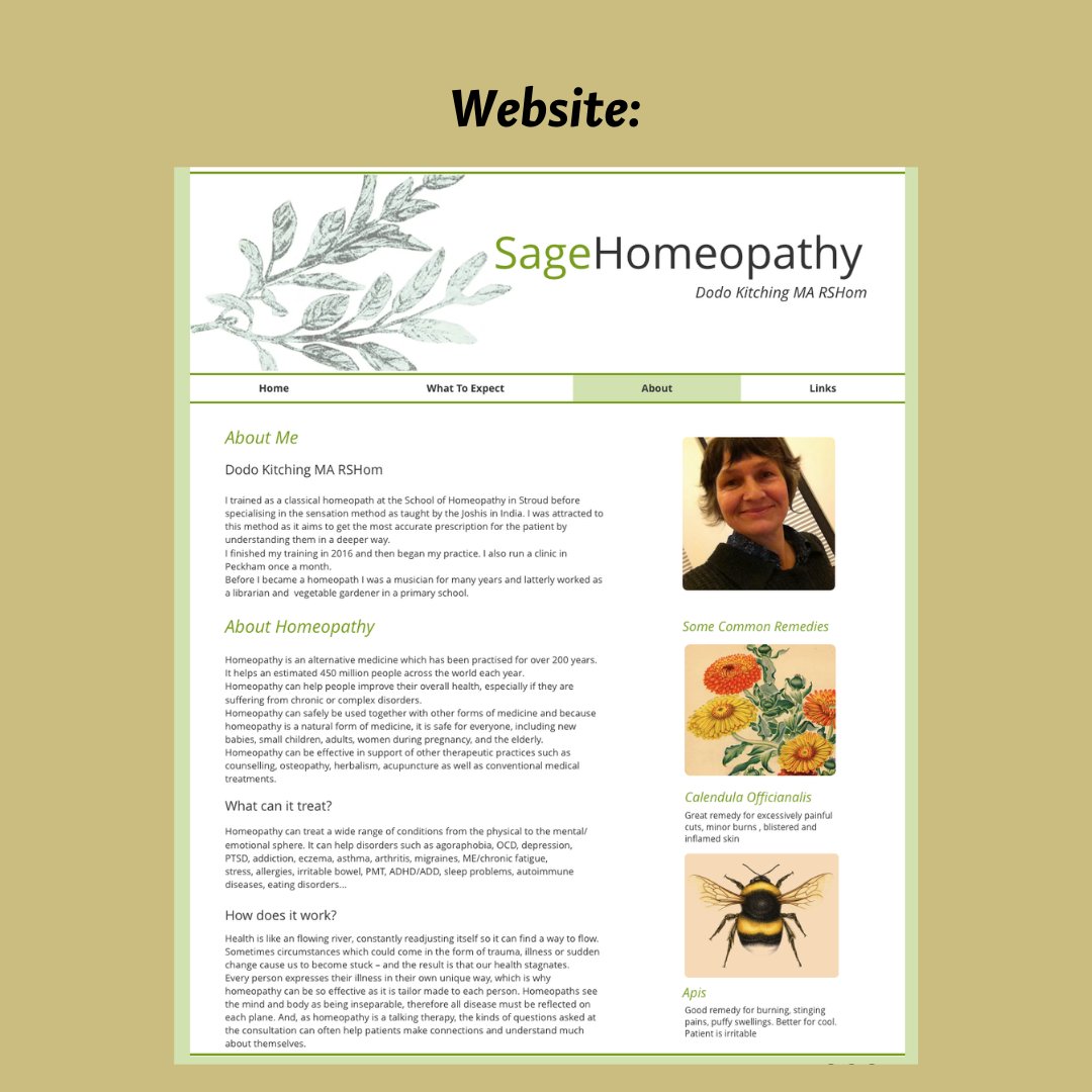 School of Homeopathy tweet media