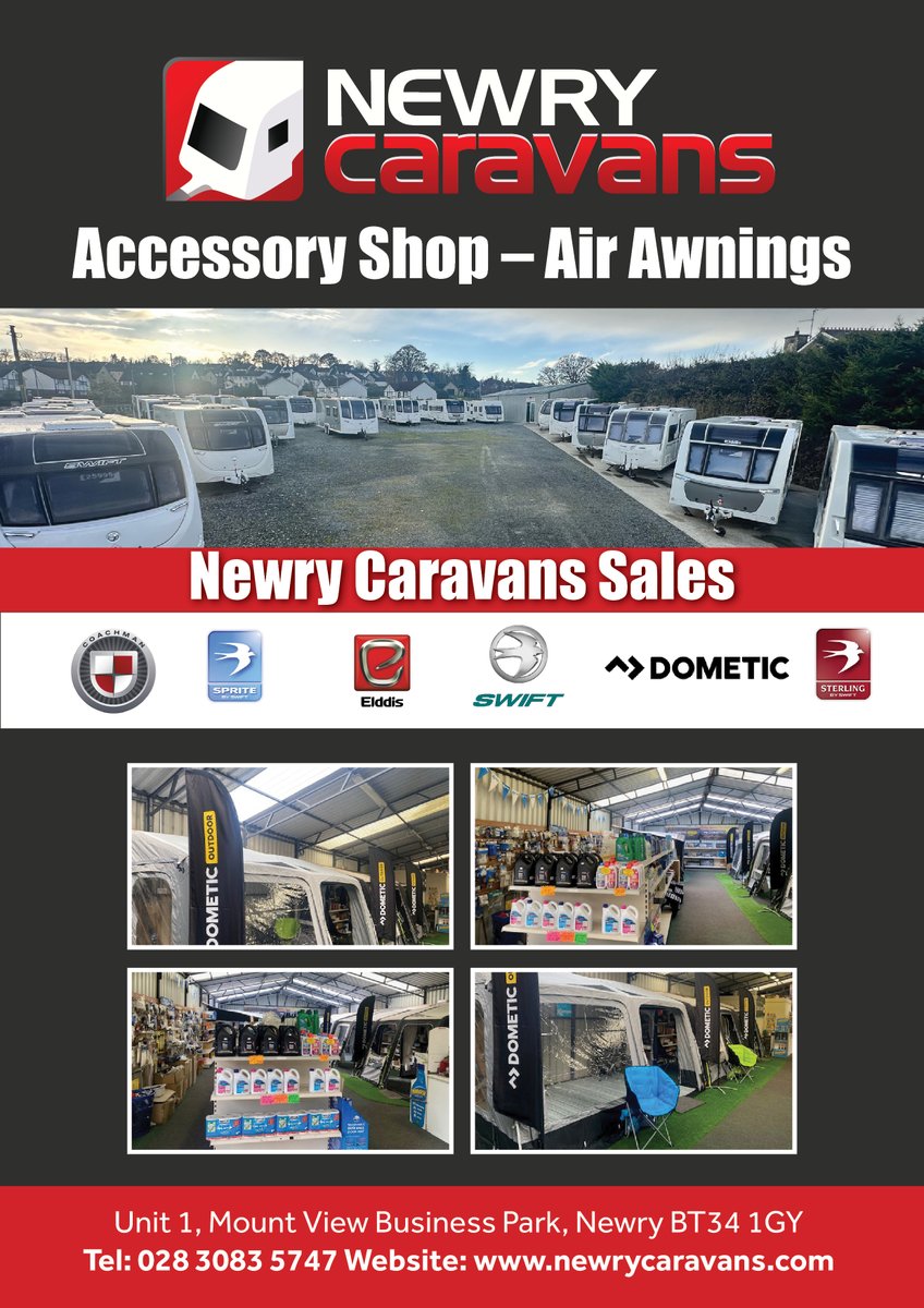 🚐 Looking for your next caravan?
Discover quality models from leading brands at Newry Caravans — ready for the road and waiting for you.
📍 Newry
📞 028 3083 5747
🌐 newrycaravans.com
#CaravanSales #NewryCaravans #CampingClubCard
________________________________________