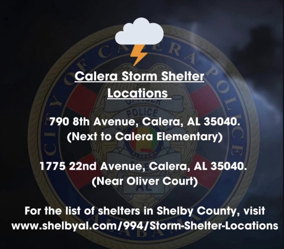 Calera Alabama Police Department tweet media