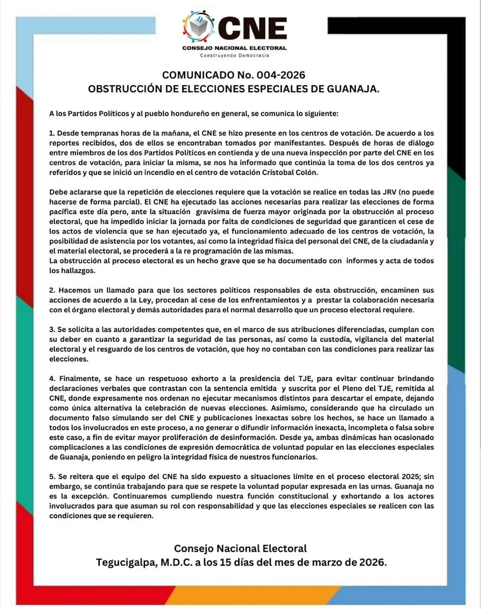 CNE_HONDURAS tweet media