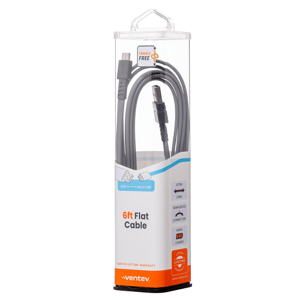 thephonesupply's tweet image. ChargeSync with ease. The Ventev ChargeSync Flat USB-A to Micro Cable 6ft Gray offers tangle-free convenience for all your charging and data transfer needs. Explore at thephonesupplyco.com #TechEssentials #ChargingSolutions

https://www.thephonesupplyco.com/products/vente…