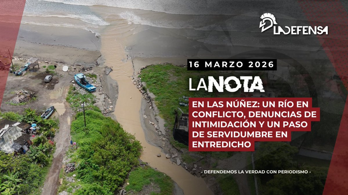 CONFLICTO EN LAS NÚÑEZ: DENUNCIAS POR INTERVENCIÓN EN EL RÍO BOTOTITO Y DISPUTA POR PASO DE SERVIDUMBRE

El sector de Las Núñez, en la provincia de Santa Elena, vuelve a estar en el centro del debate público por un caso que reúne disputas territoriales, gestión ambiental y