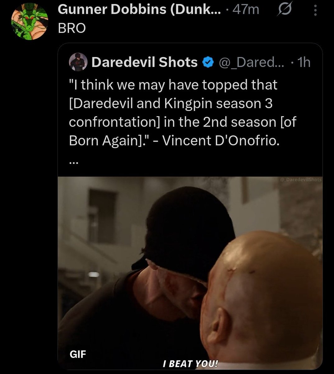 Statement so insane that everyone can only respond with a single word