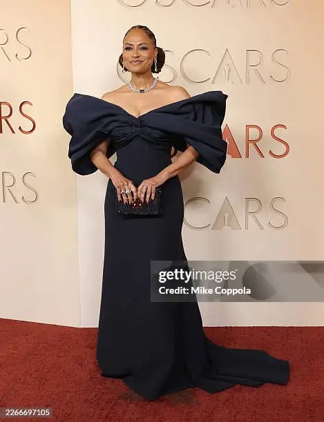 LegendaryLade's tweet photo. Director Ava DuVernay in custom Louis Vuitton at the 2026 #Oscars https://t.co/CpHBBEtecy