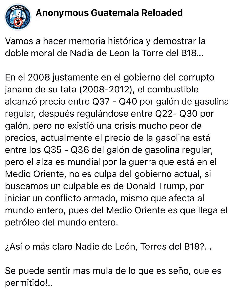 Anonymous Guatemala tweet media