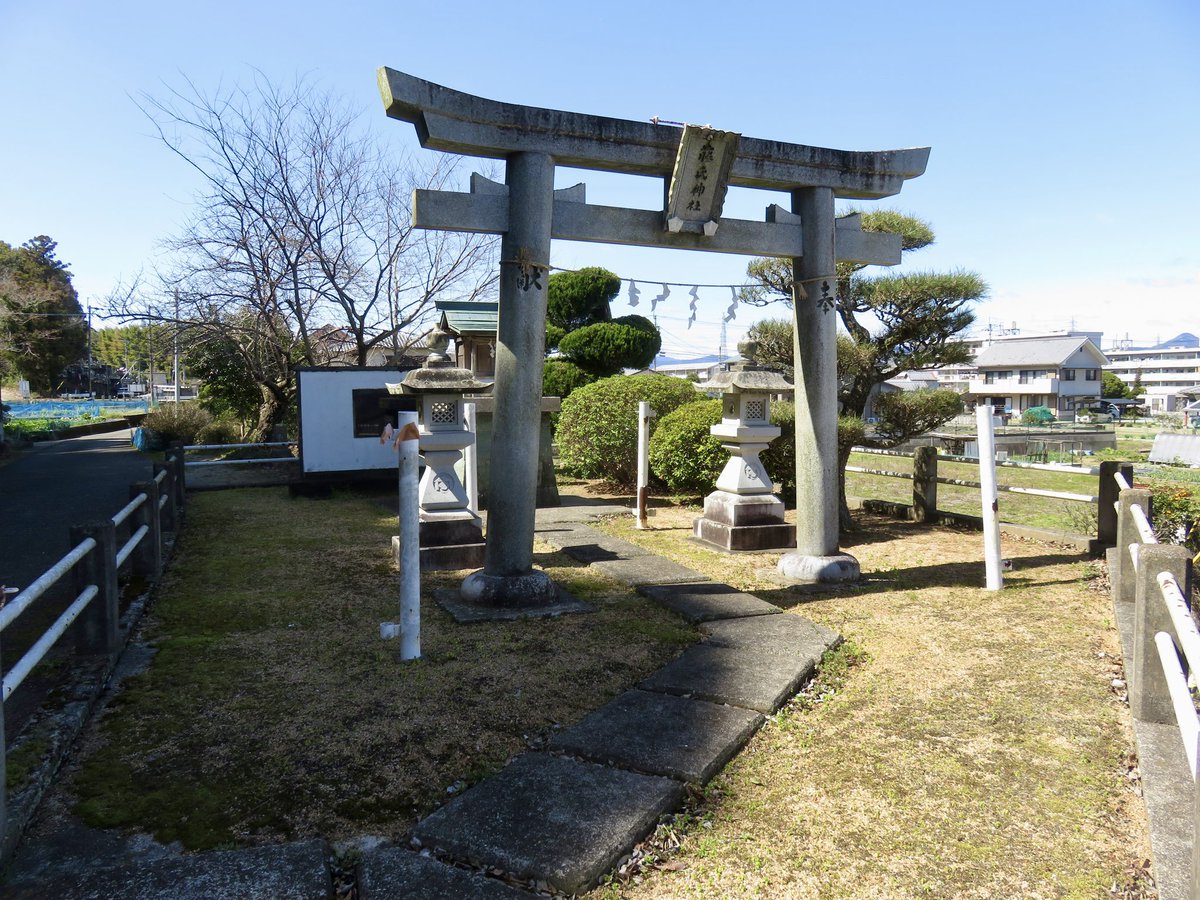 note1200www's tweet photo. 藤氏神社、天神社　鴨島町飯尾 https://t.co/8iHLKzrB4l
