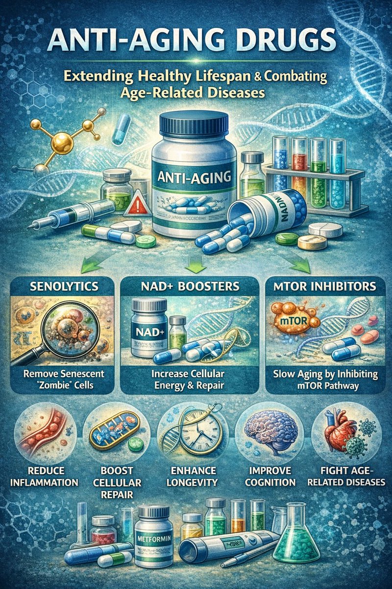 NewHiTechGadget's tweet photo. 🌟 Anti-Aging Drugs and Longevity Tech: Can Future Gadgets Really Slow Down Aging? 🤖💊

Are we on the brink of a breakthrough that could change the way we age?
👉 Visit https://t.co/I8uZm3fGpX

#AntiAging #LongevityTech #HealthInnovation #FutureOfAging #WellnessJourney https://t.co/nEi3LyLIny