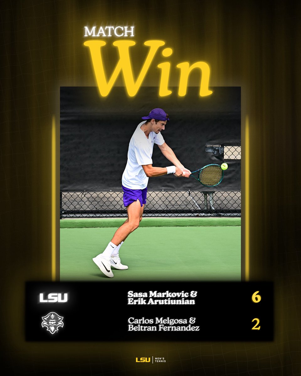 LSU Men's Tennis tweet media
