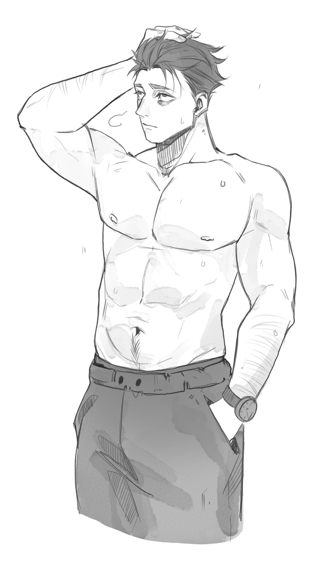 He's a soft build for sure 

#JUJUTSUKAISEN