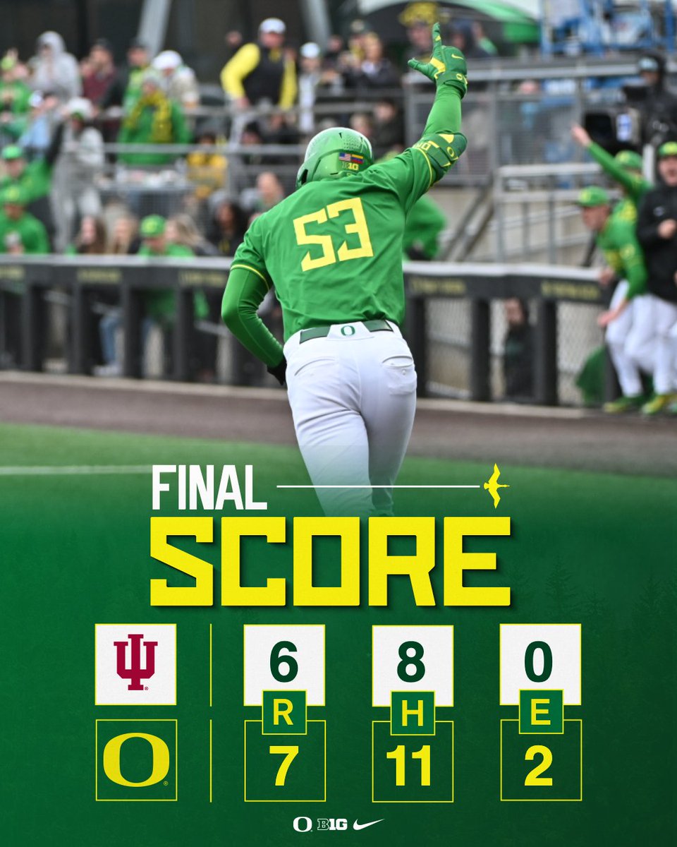 Oregon Duck Baseball tweet media