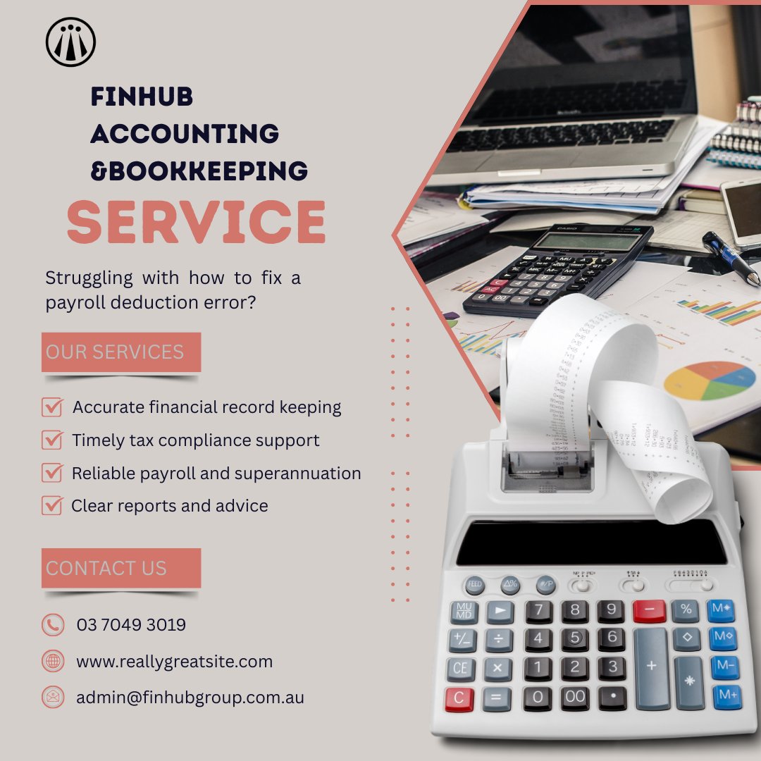 fin2020hub's tweet image. We adjust the numbers quickly so your employees' records are accurate and compliant. 
. #XeroExperts #CleanBooks #BankFeeds #financialsuccess #businessgrowth