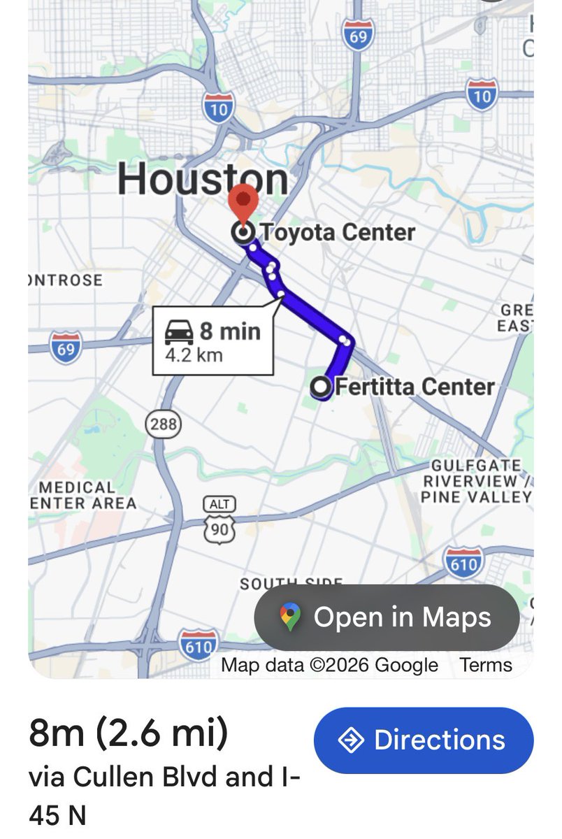 Joseph_Duarte's tweet photo. Houston is the No. 2 seed in the South Region.
Second weekend (Sweet 16 and Elite Eight) to be played at Toyota Center. https://t.co/Sx5VmGbD8L