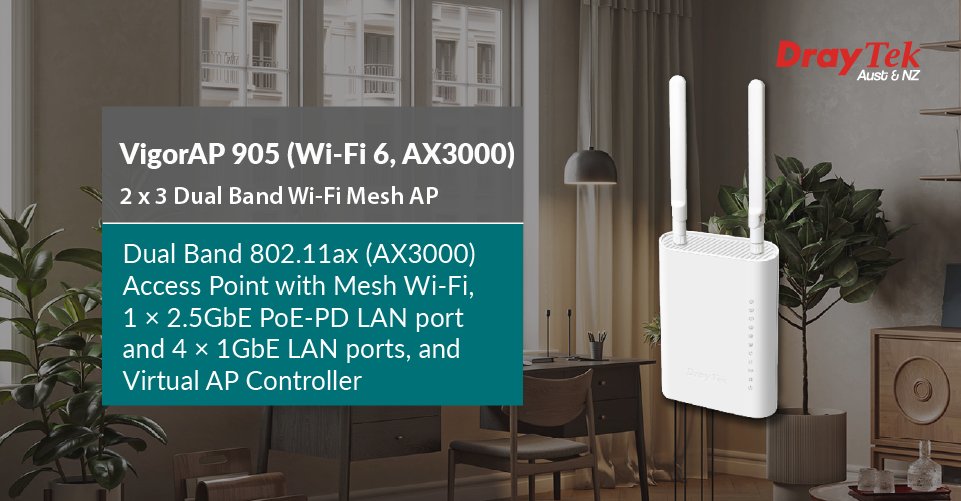 DrayTek Aust & NZ tweet media