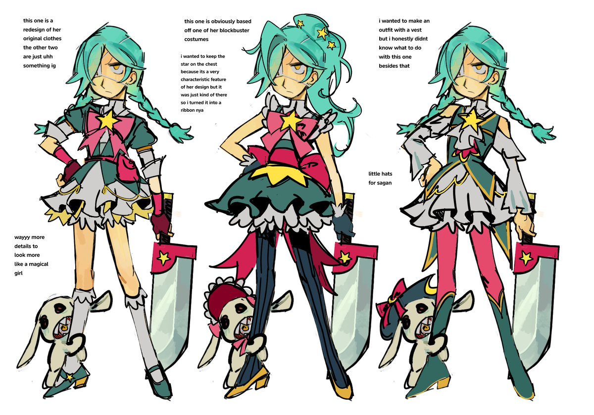 L17932's tweet photo. Annie redesign again. random bullshit go https://t.co/XqfciF8NRK