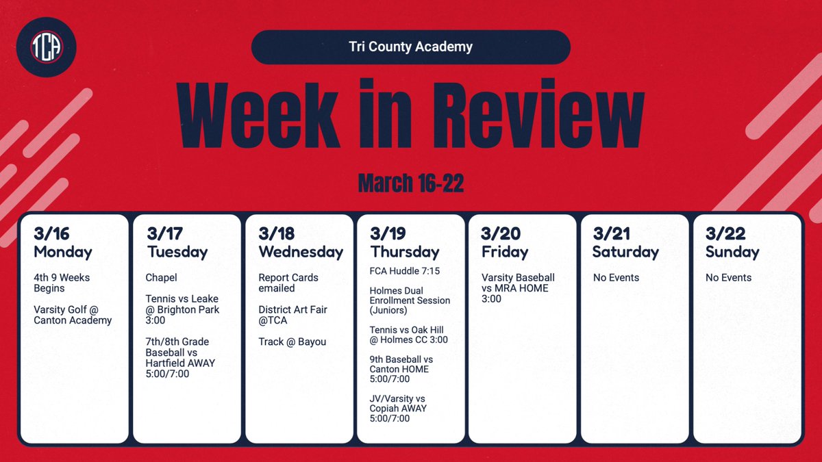 Tri County Academy tweet media