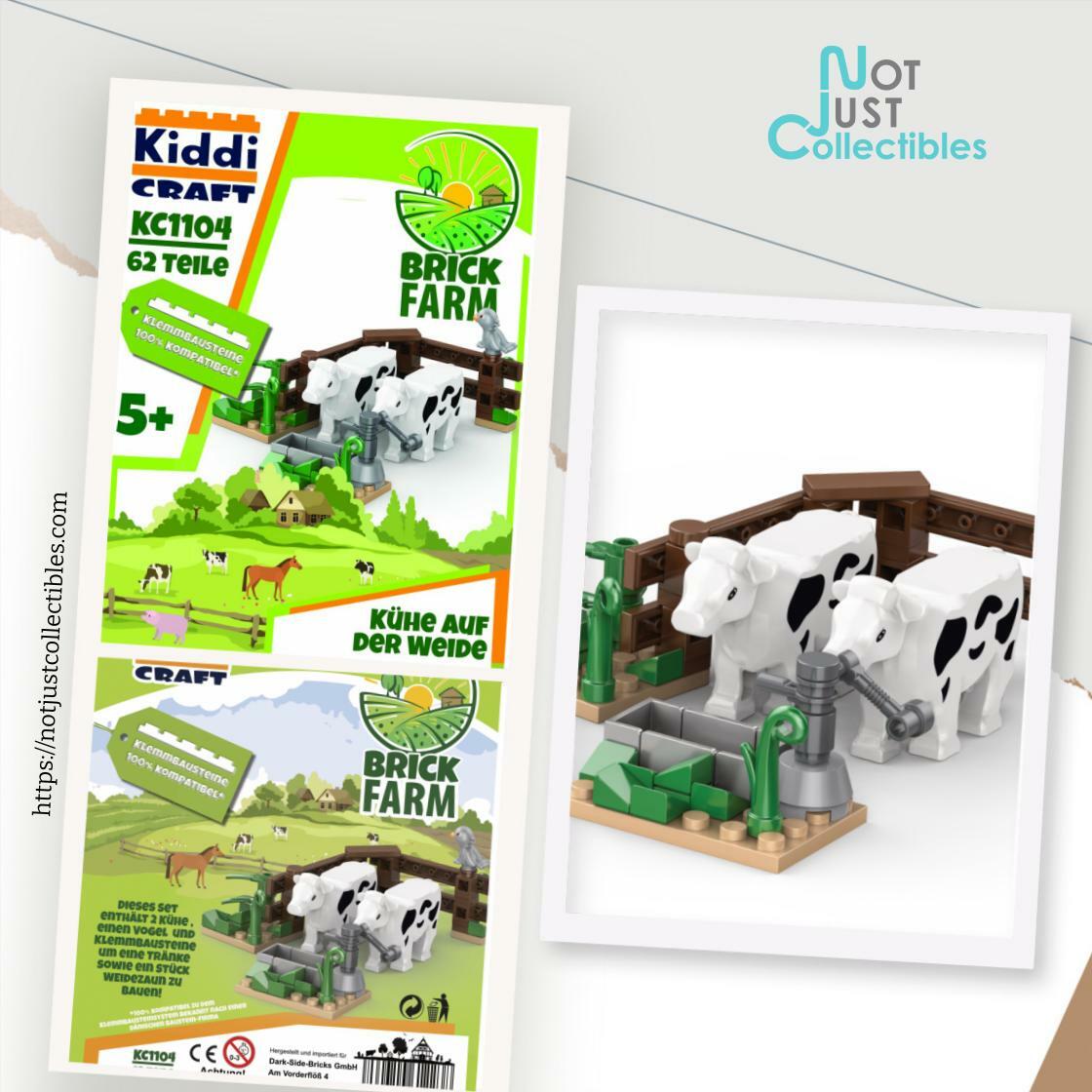 NotJustCollect's tweet image. Unleash your child’s creativity with the Kiddicraft Brick Farm! Build a thriving pasture, nurture adorable cows, and inspire endless adventures. Get yours today! #KidsToys #BuildingFun

Shop Now notjustcollectibles.com/products/kiddi…