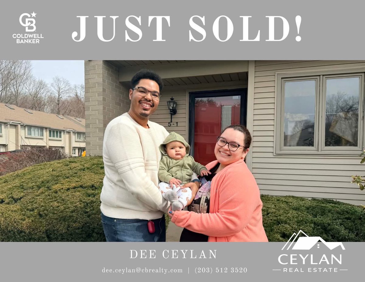 🏡 Congratulations to Jonaye and Christian on the purchase of their first home! 🥳🍾

It was such a pleasure helping this wonderful family find their very first townhouse. Wishing you many years of happiness, memories, and new beginnings in your beautiful new home. Thank you 🙏