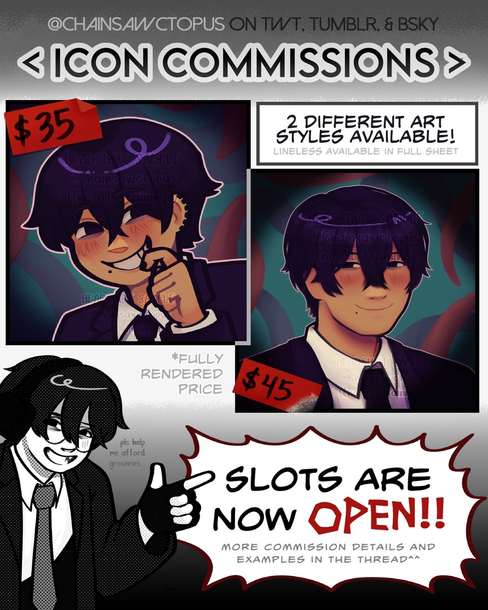 Miles 🐙 C0mms Open! tweet media