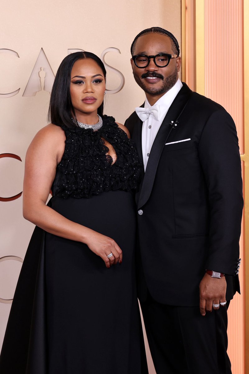 Zinzi and Ryan Coogler, an unstoppable duo ✨ #oscars
