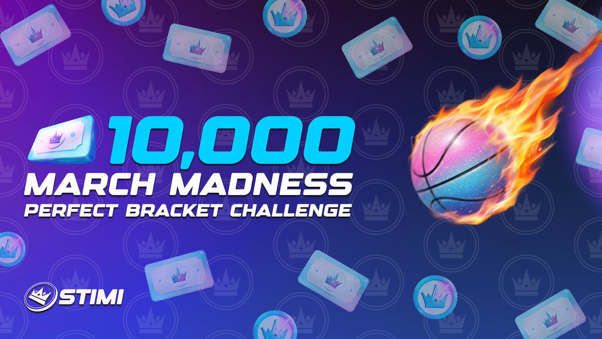We are excited to drop our Stimi Games March Madness Competition! Everyone join the link below with and make your bracket! Top 5 users will win Stimi Cash in free picks. We are also giving away 10,000 Stimi Cash in free picks if anyone can go perfect! 

1st place: 100 Stimi Cash
