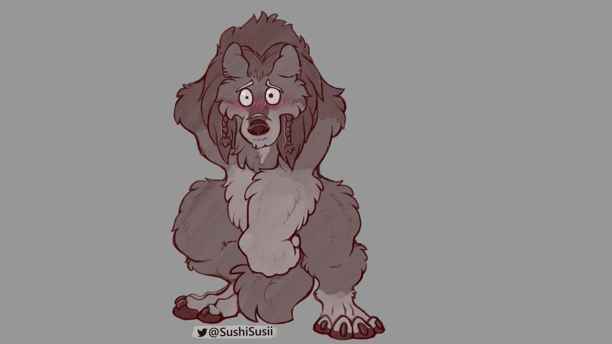 Naoma 🍣🐺 Werewolf vtuber/artist🏳️‍⚧️ tweet media