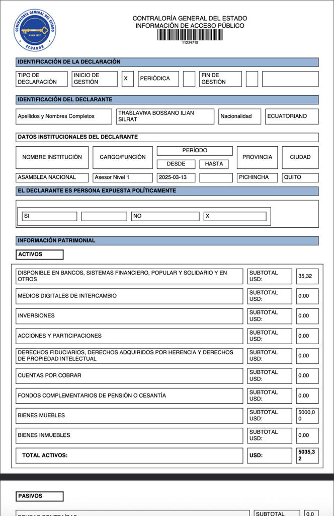 <a href="/Silrath/">Silrat Traslaviña</a> Con razón, no es gratis la defensa del gobierno.
