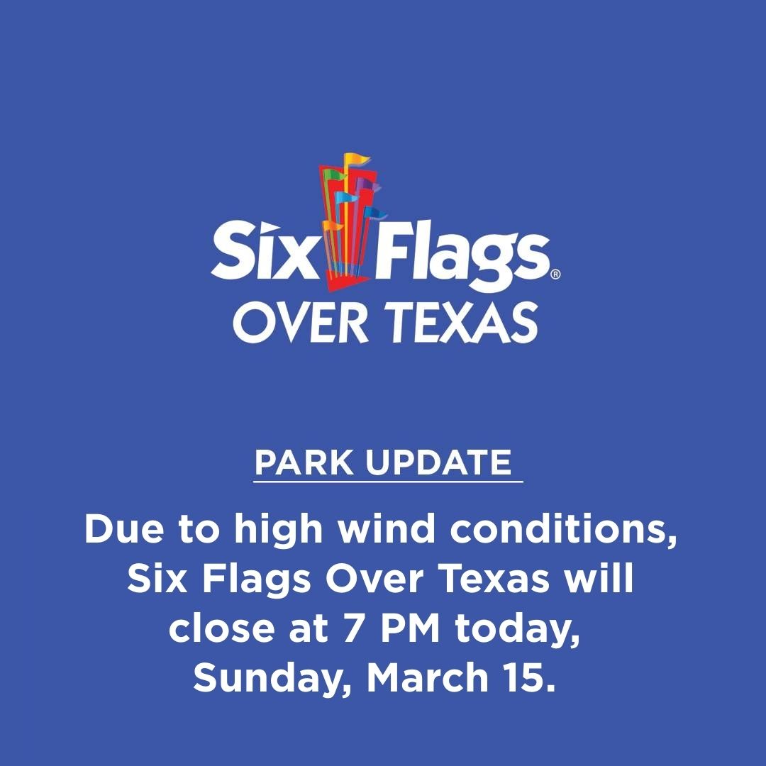 Six Flags Over Texas tweet media