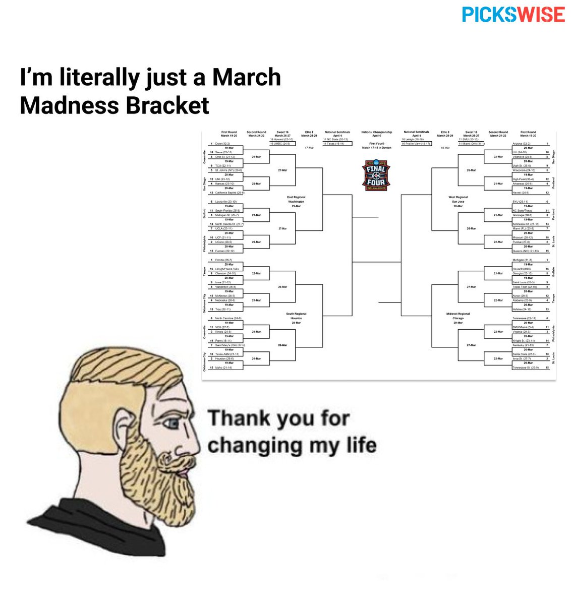 Pickswise tweet media