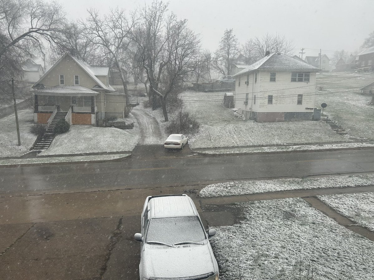 Que no se pierda la bonita tradición de una nevadita antes de primavera ❄️