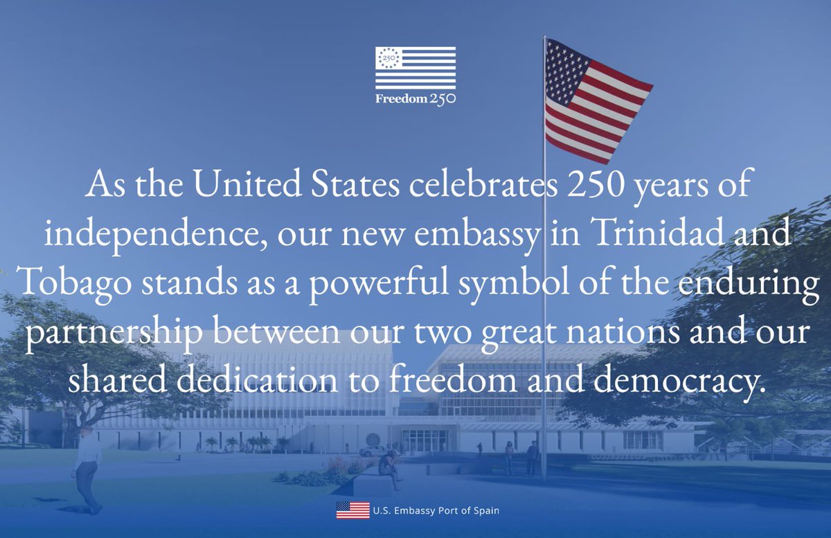 U.S. Embassy Port of Spain tweet media