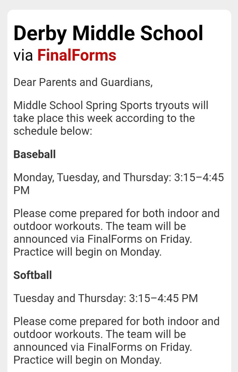 Derby Athletics tweet media