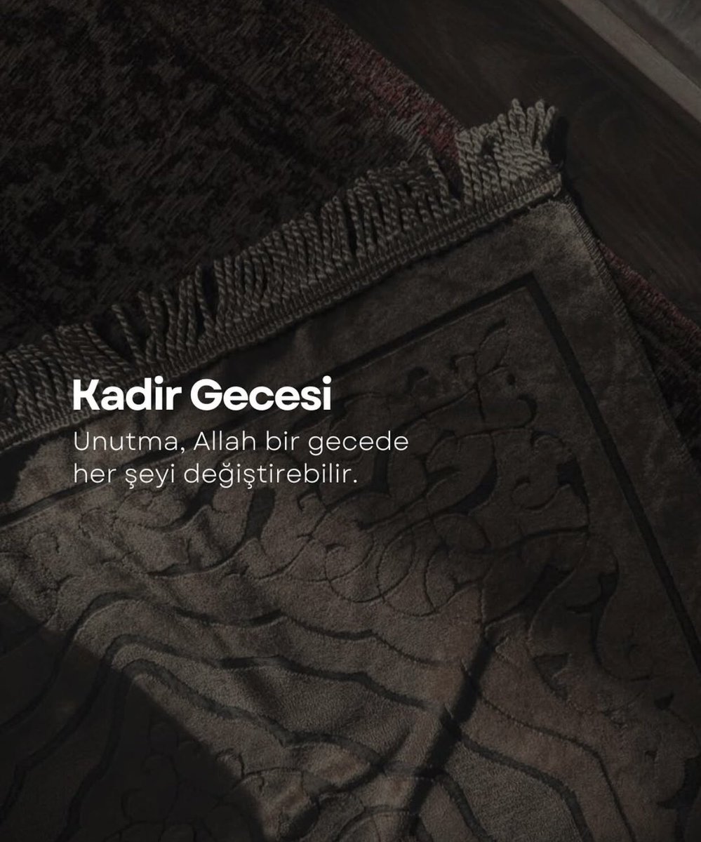 bediuzzamannn's tweet photo. "O gece ki bin aydan daha hayırlıdır."

Kadir gecesi https://t.co/RO3iH9Ts5t