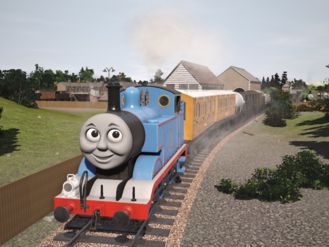 Tochy84613913's tweet photo. I did a remake of the market train shot https://t.co/kue1vvwSc8