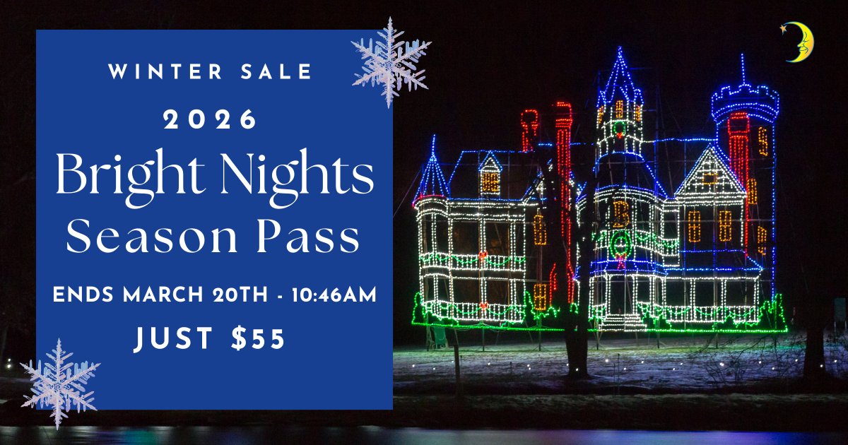 BrightNightsFP's tweet photo. Last days of winter ❄️are here… so are last days to grab your 𝗕𝗿𝗶𝗴𝗵𝘁 𝗡𝗶𝗴𝗵𝘁𝘀 𝗦𝗲𝗮𝘀𝗼𝗻 𝗣𝗮𝘀𝘀 at the Winter Price of just $55! Prices go up at the stroke of spring🌷, so don’t wait—lock in the lowest rate while you still can!
Get yours at https://t.co/MvFH66F6zF! https://t.co/zUgr1JpjE2