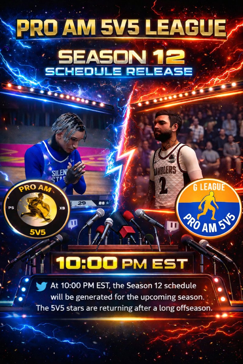 PRO AM 5V5 tweet media