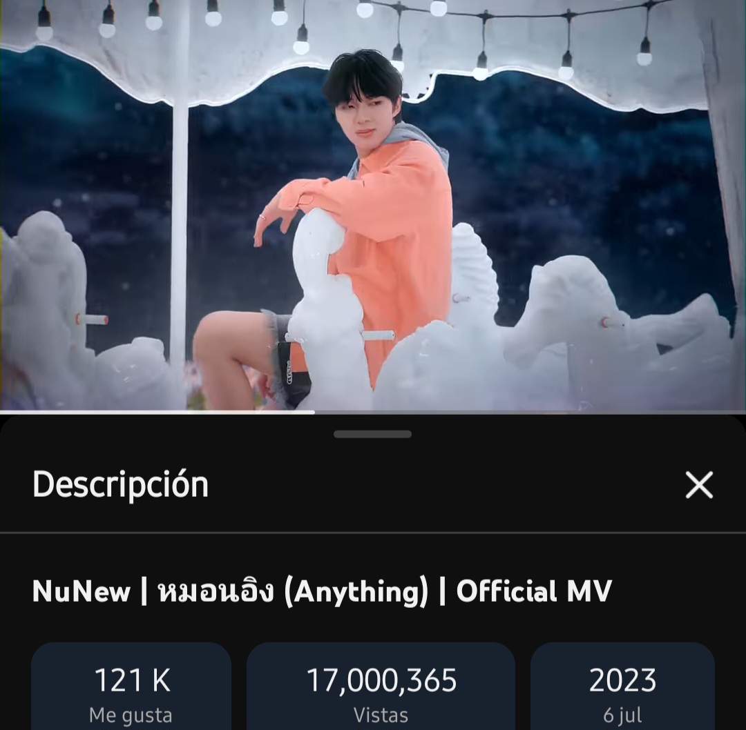 BlueMoonxNN's tweet image. 17.000.000 en YouTube ❤️

#Nunew1stSingle
#Anything
#NuNew 

youtu.be/L9nsLzL3Zvk