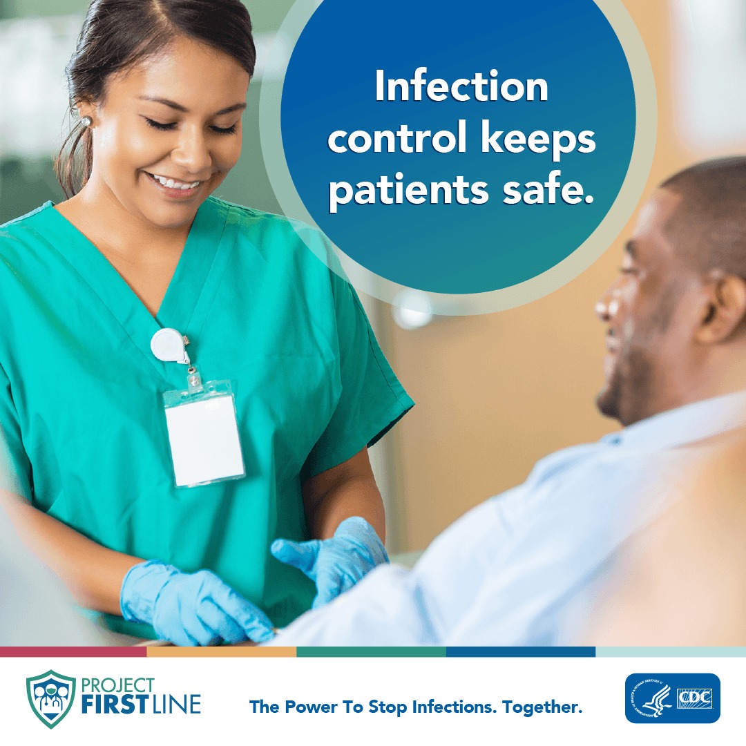 FREE #InfectionPrevention group training sessions are available from MD Project Firstline. Using #CDC materials, we can present group sessions to staff in person or virtually. Get your #healthcare organization started today to keep your patients safe: bit.ly/49RFLwm