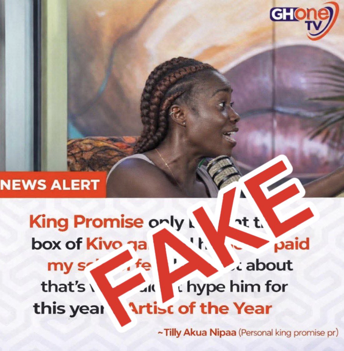Kasad3Gh's tweet photo. @Godcaress001 Stop spreading FAKE NEWS...!!! https://t.co/MjQ8m1zzyh