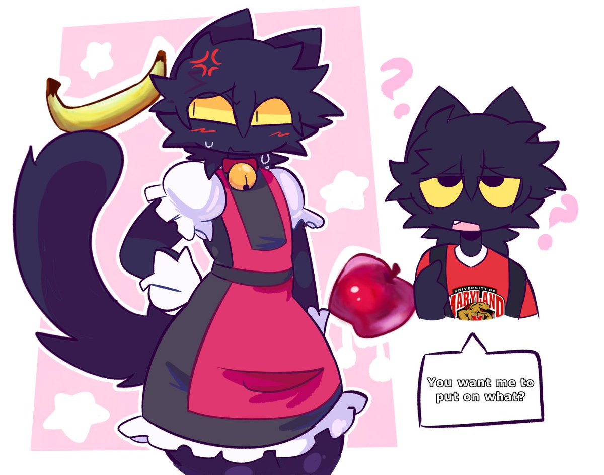 BROS IN A MAID DRESS