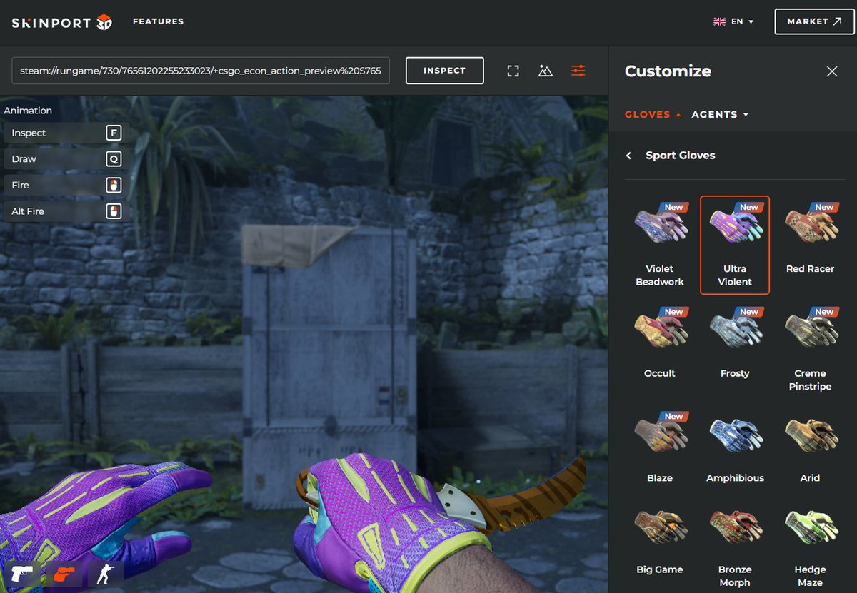 Skinport tweet media